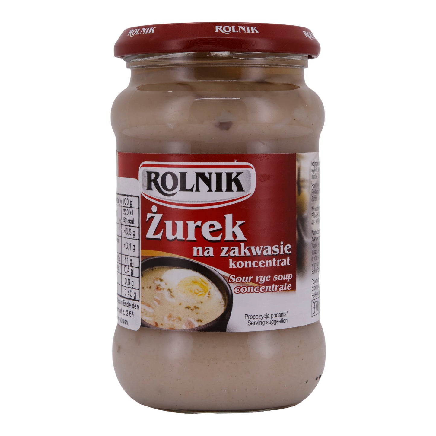 Suppenkonzentrat Rolnik | Suppe | Żurek na Zakwasie | 350 ml