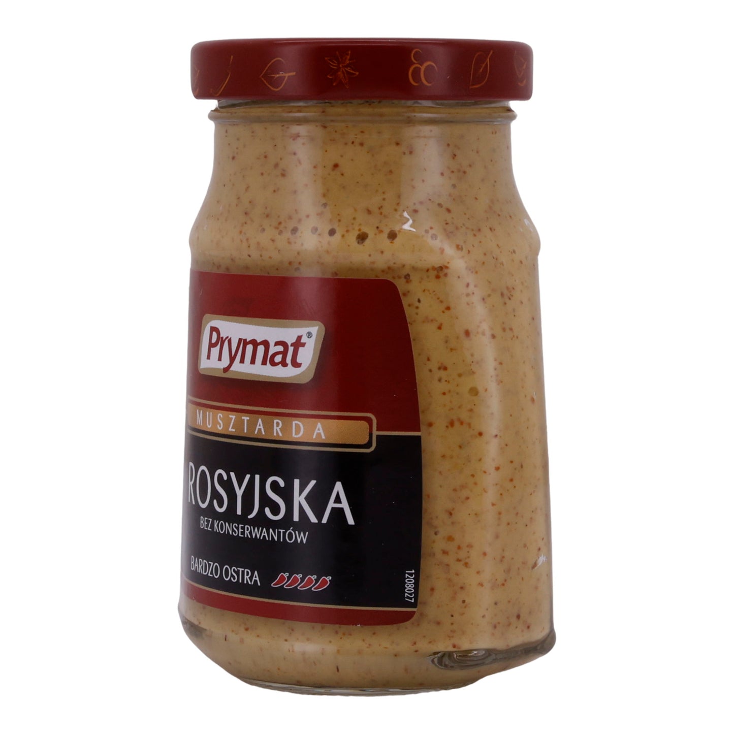 Russische Senf Prymat | Senf | Sehr scharf, grobkörnig | 165ml