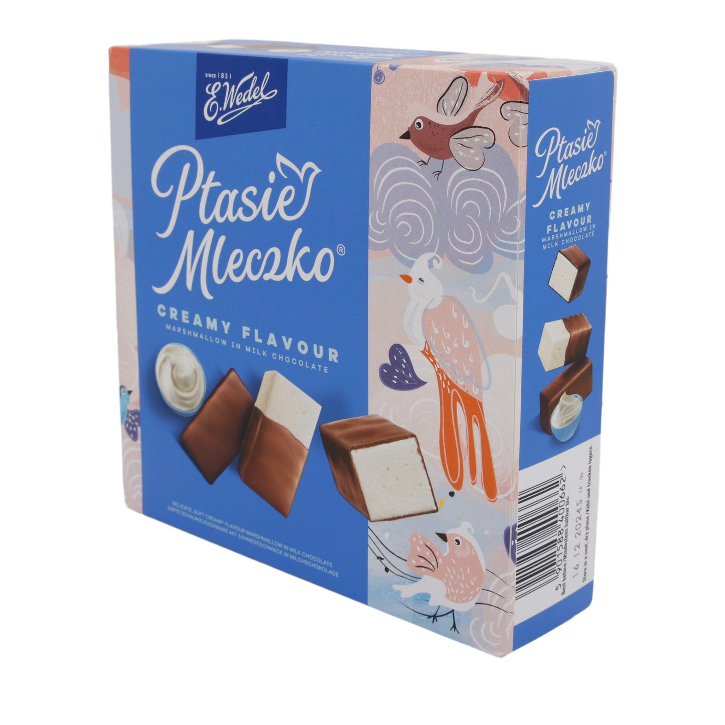 Ptasie Mleczko | Schokoladencreme | Cremiger Geschmack in Milchschokolade | 340 g