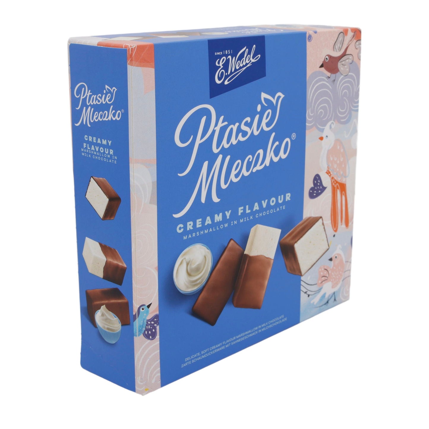 Ptasie Mleczko | Schokoladencreme | Cremiger Geschmack in Milchschokolade | 340 g WEDEL