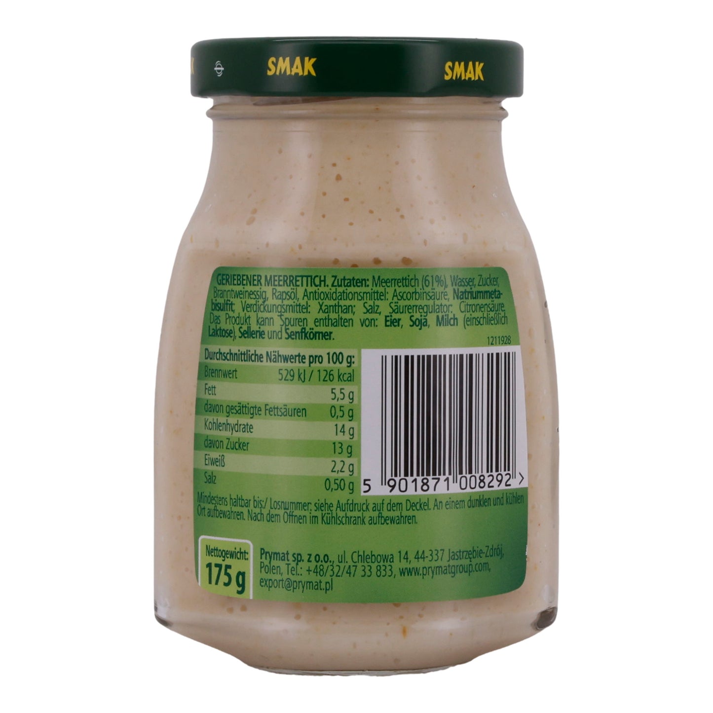 Rafano SMAK | Grattugiato | Piccante | 175 g