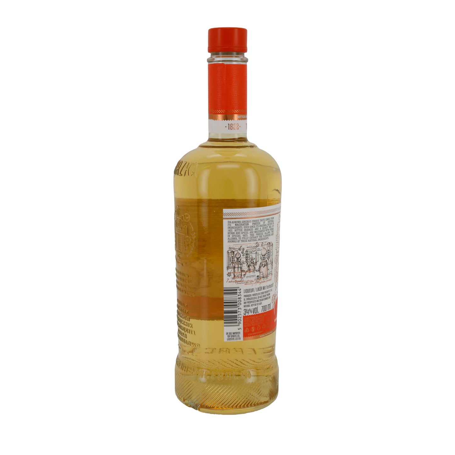 Likör PL Likoer Zoladkowa | Likör | Gorzka Klassik | 0,7 L Alkol %34