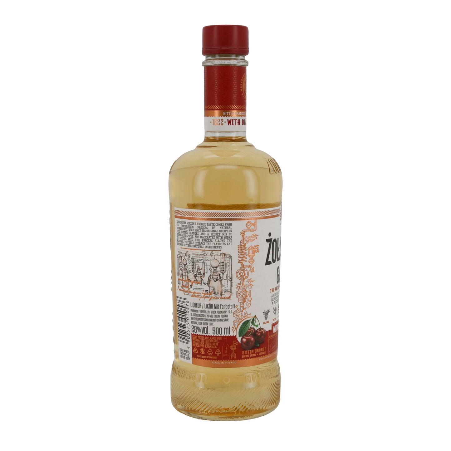 Likör PL Likoer Zoladkowa Gorzka | Likör | Siyah Kiraz | 0,5 l Alc 28%