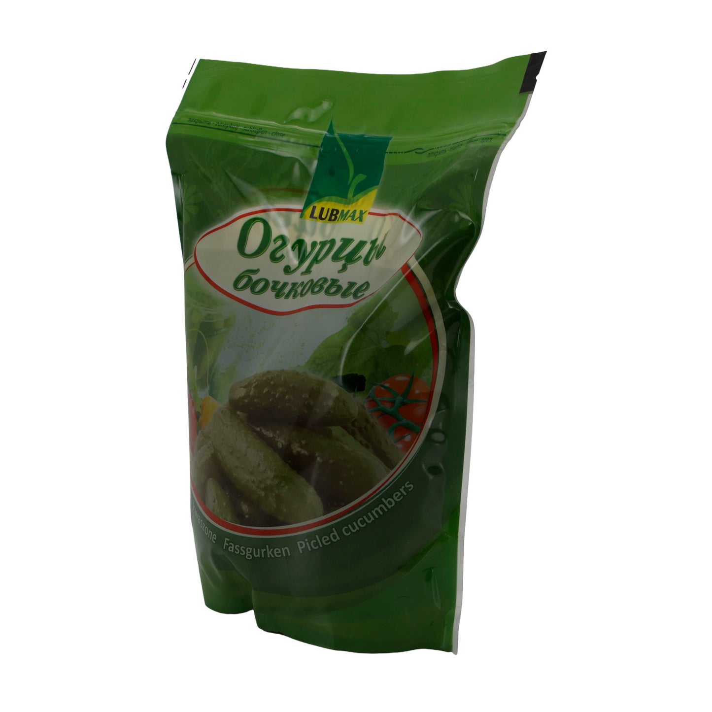 Cetrioli fermentati Lubmax Fassgurken | Cetrioli | Gusto tradizionale e speziato | 800 g