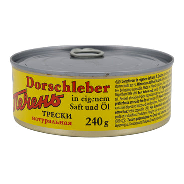 Dorschleber | Fisch | In eigenem Saft und Öl | 240g