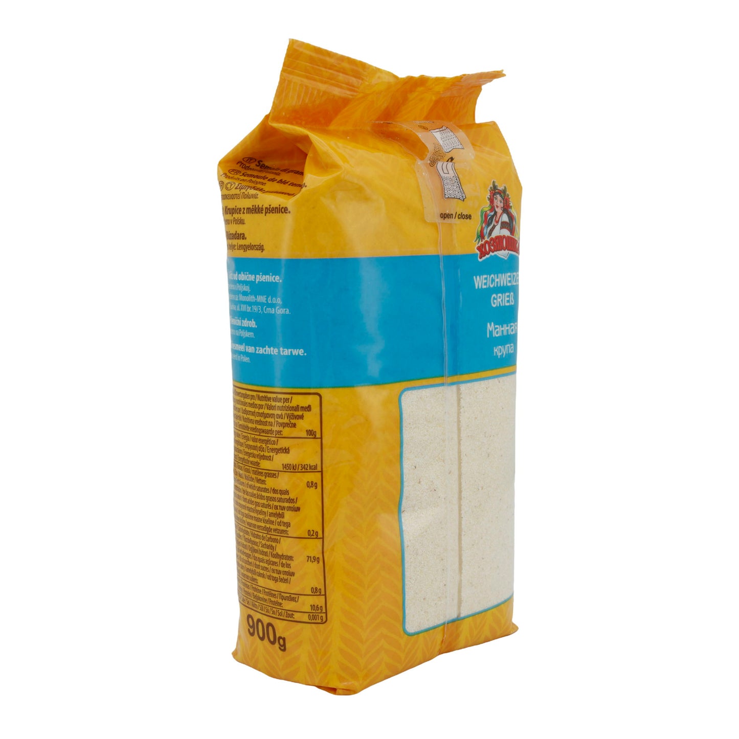 Weichweizengrieß Hozjoshka | Getreide | 900 g
