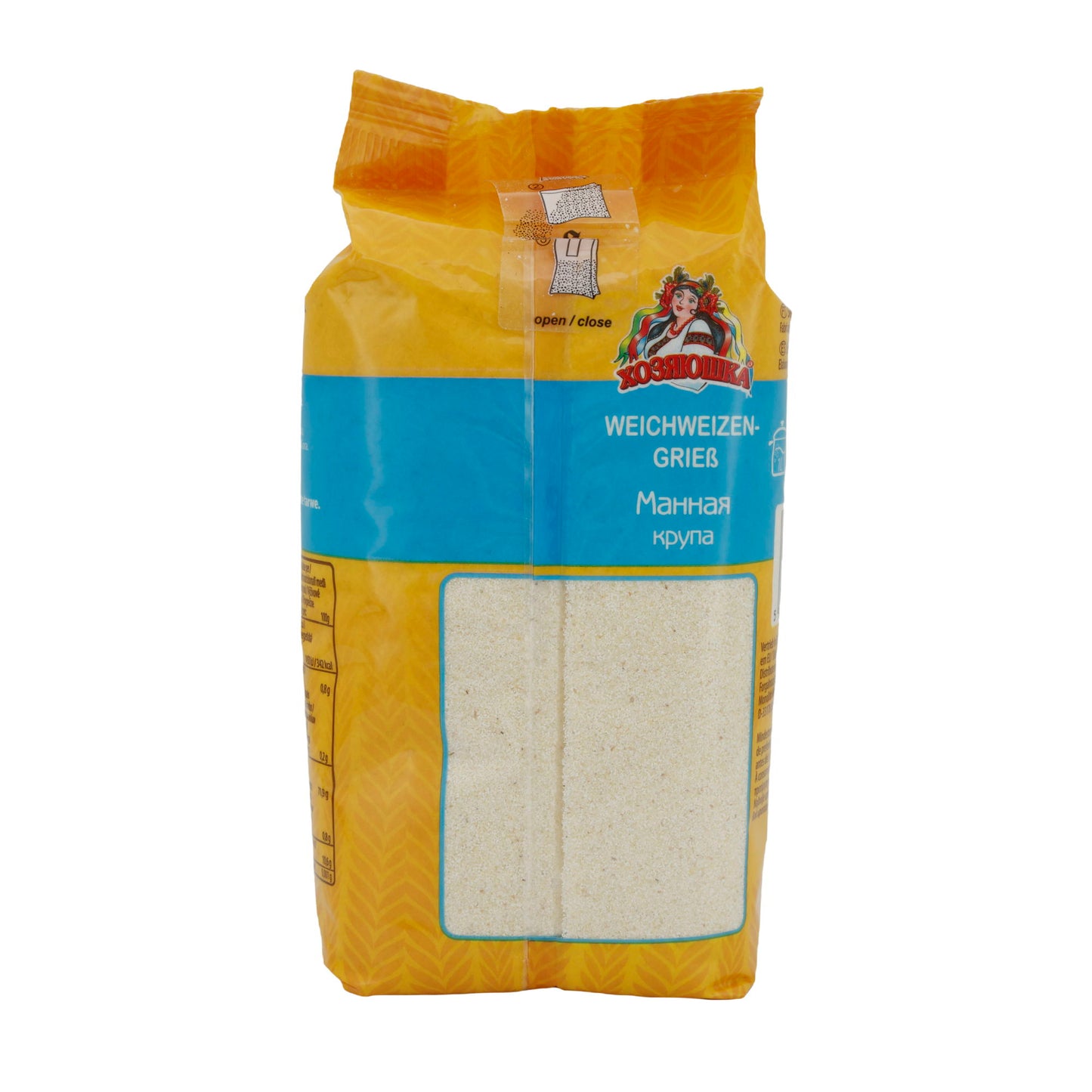 Weichweizengrieß Hozjoshka | Getreide | 900 g