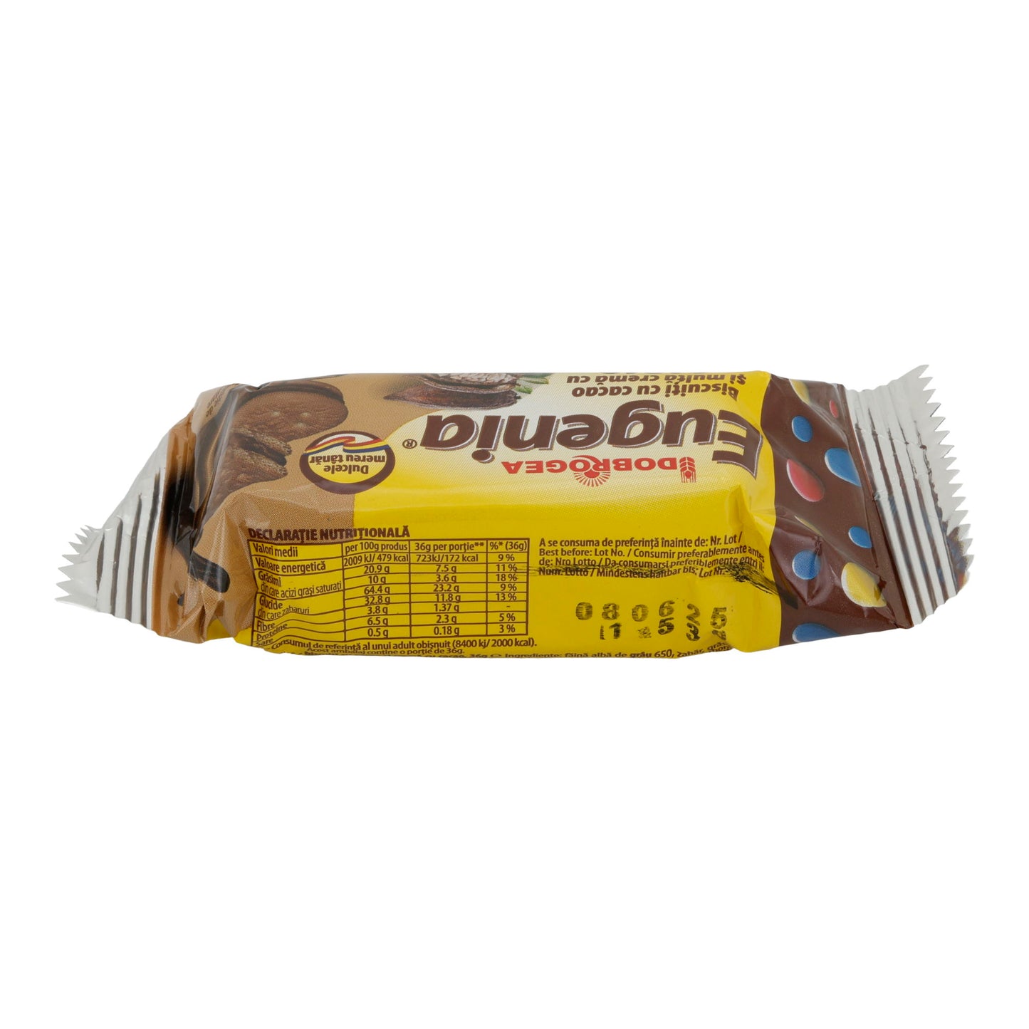 CIKULATALI BISCÜVI DOUBLE COOKIES COCOA