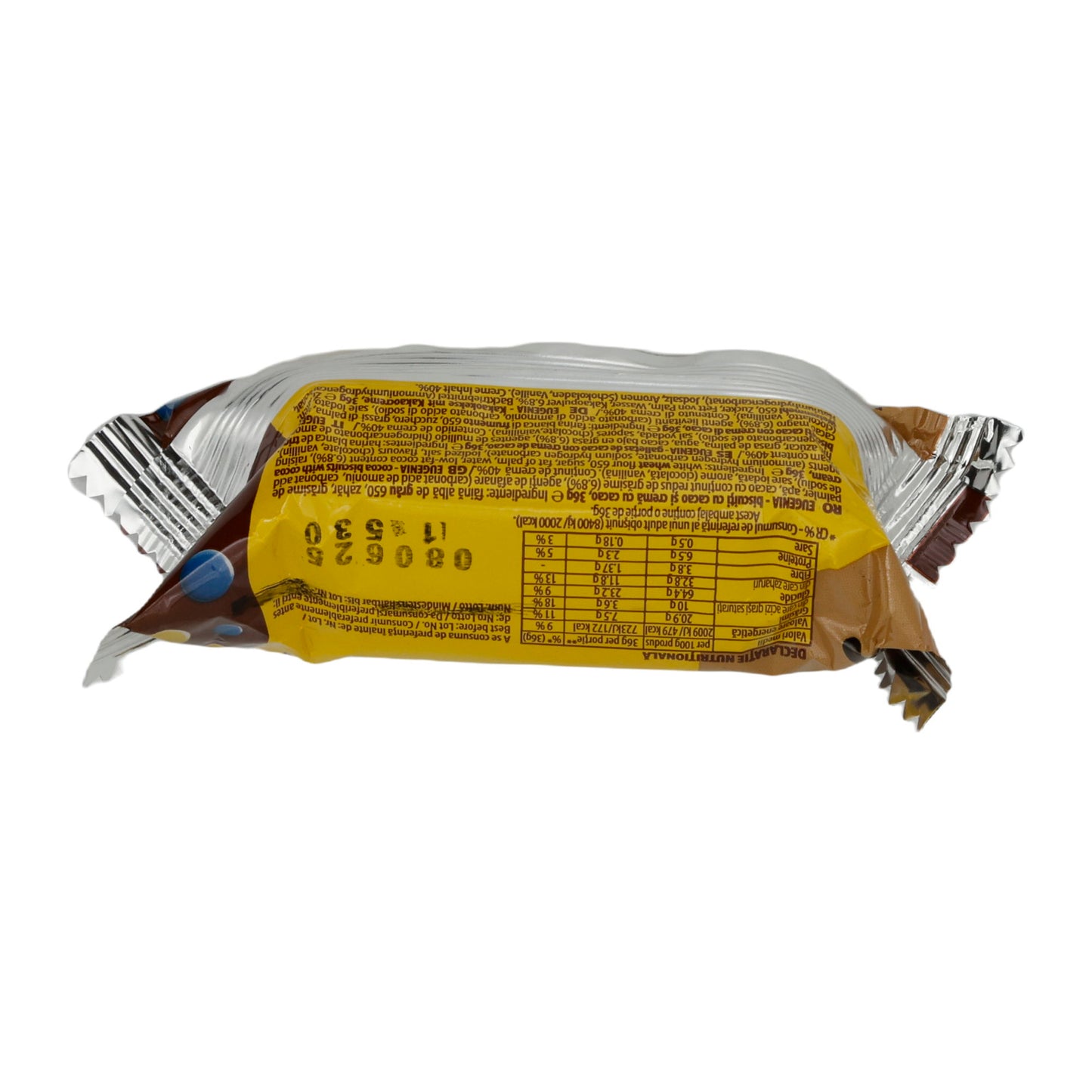 Eugenia Cacao Dobrogea | Wafelfreep | Met cacao en romige vulling | 36 g