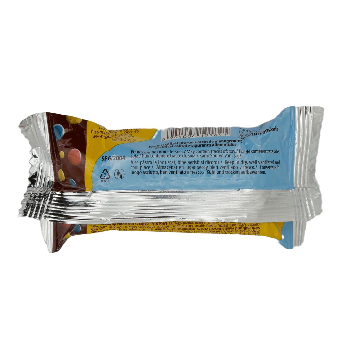 Doppelkeks Dobrogea Eugenia | Milch & Vanille Keks-Sandwich | Cremige Füllung | 36 g DOBROGEA