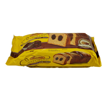 Cozonac con crema al cioccolato e rum Boromir | Torta | Tradizionale torta di pasta lievitata | 450 g