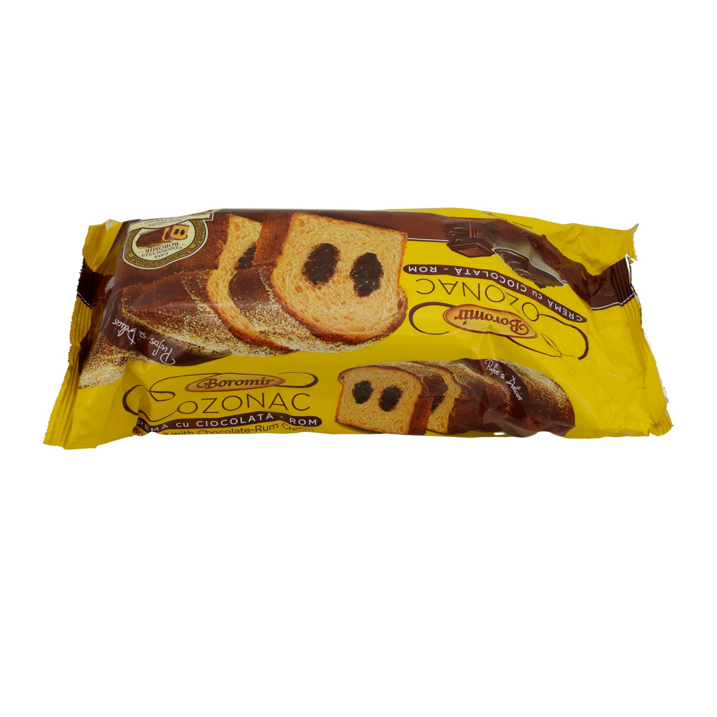 Cozonac mit Schokoladen-Rum-Creme Boromir | Kuchen | Traditioneller Hefekuchen | 450 g