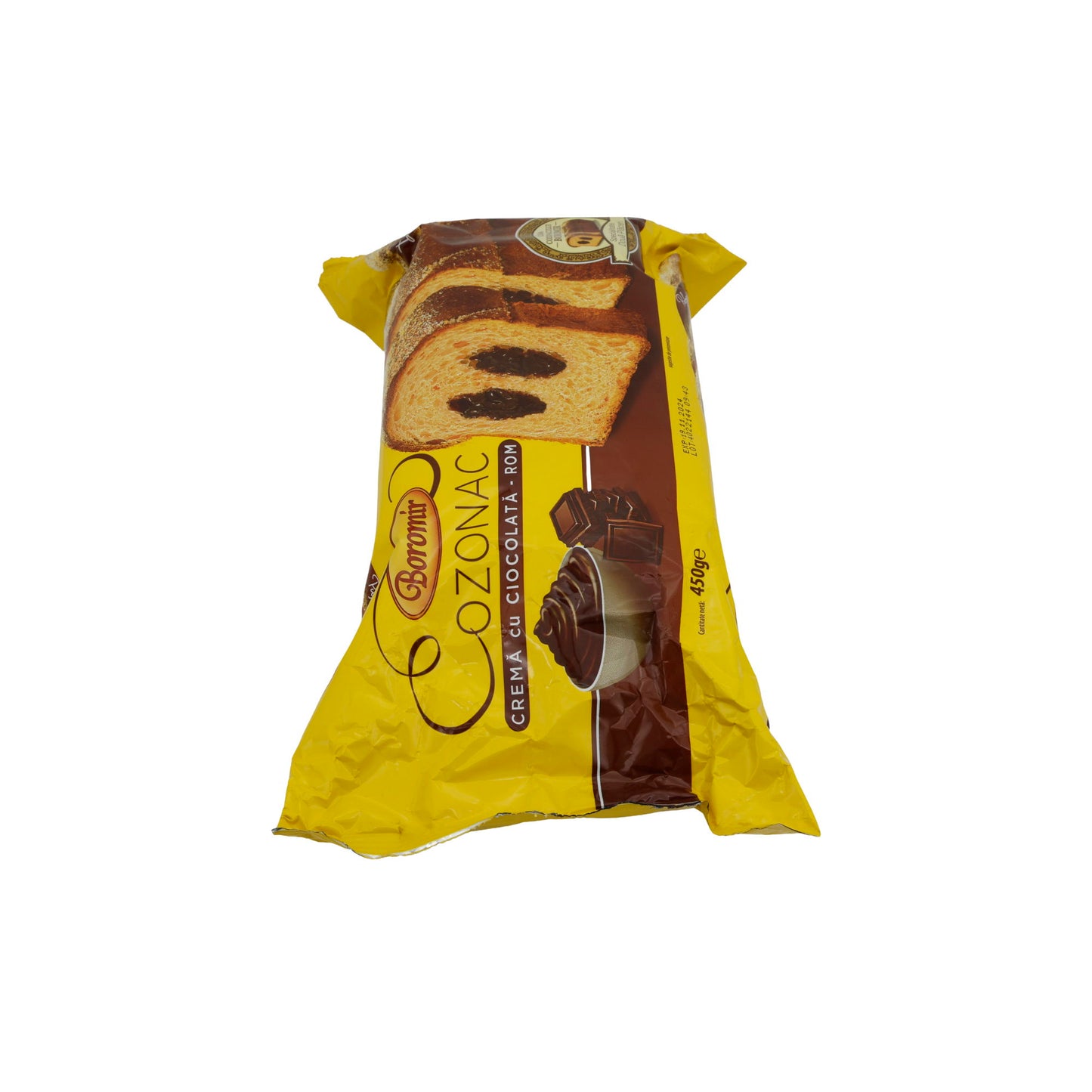Cozonac mit Schokoladen-Rum-Creme Boromir | Kuchen | Traditioneller Hefekuchen | 450 g
