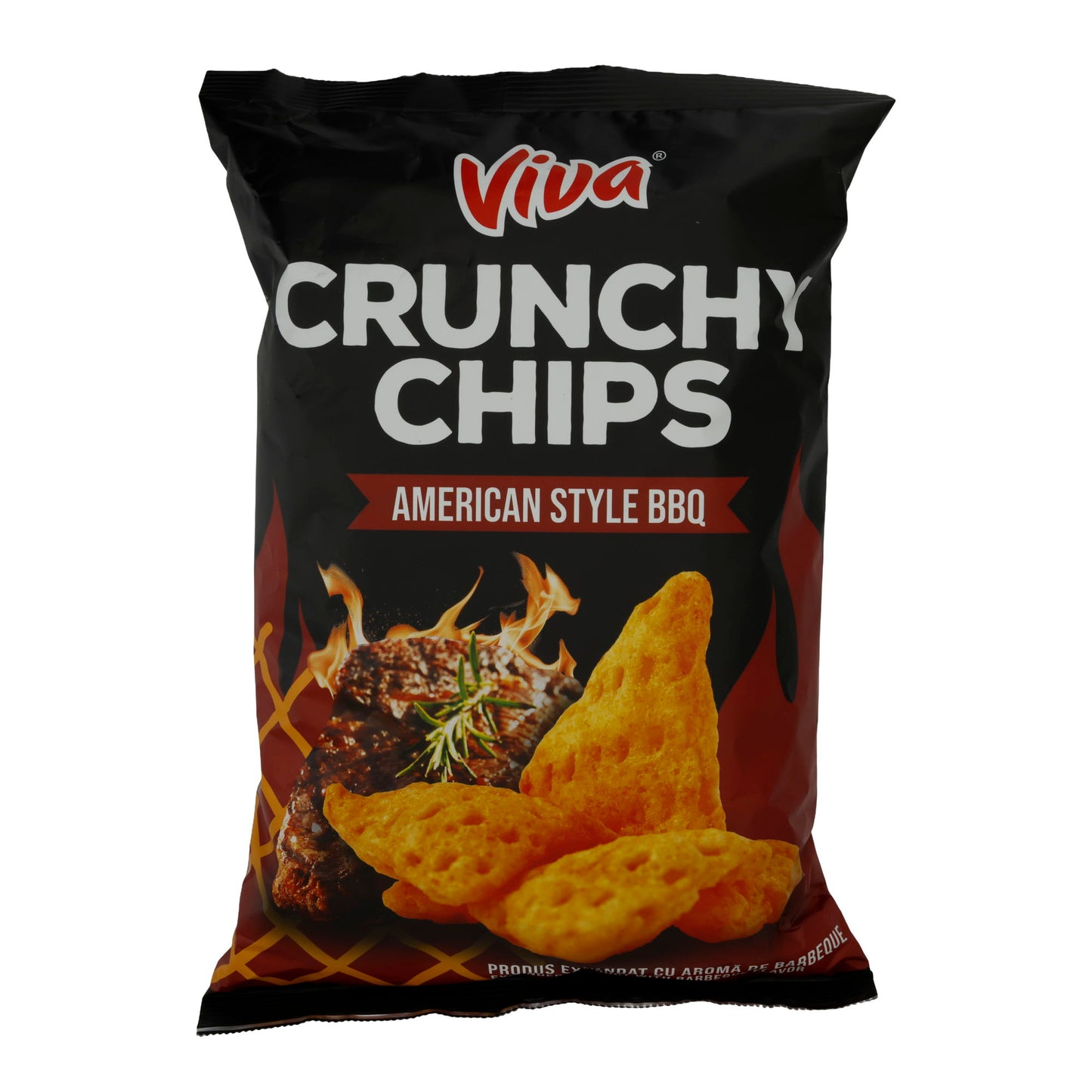 Crunchy Chips Viva | Snack | Amerikaanse BBQ-stijl | 100 g