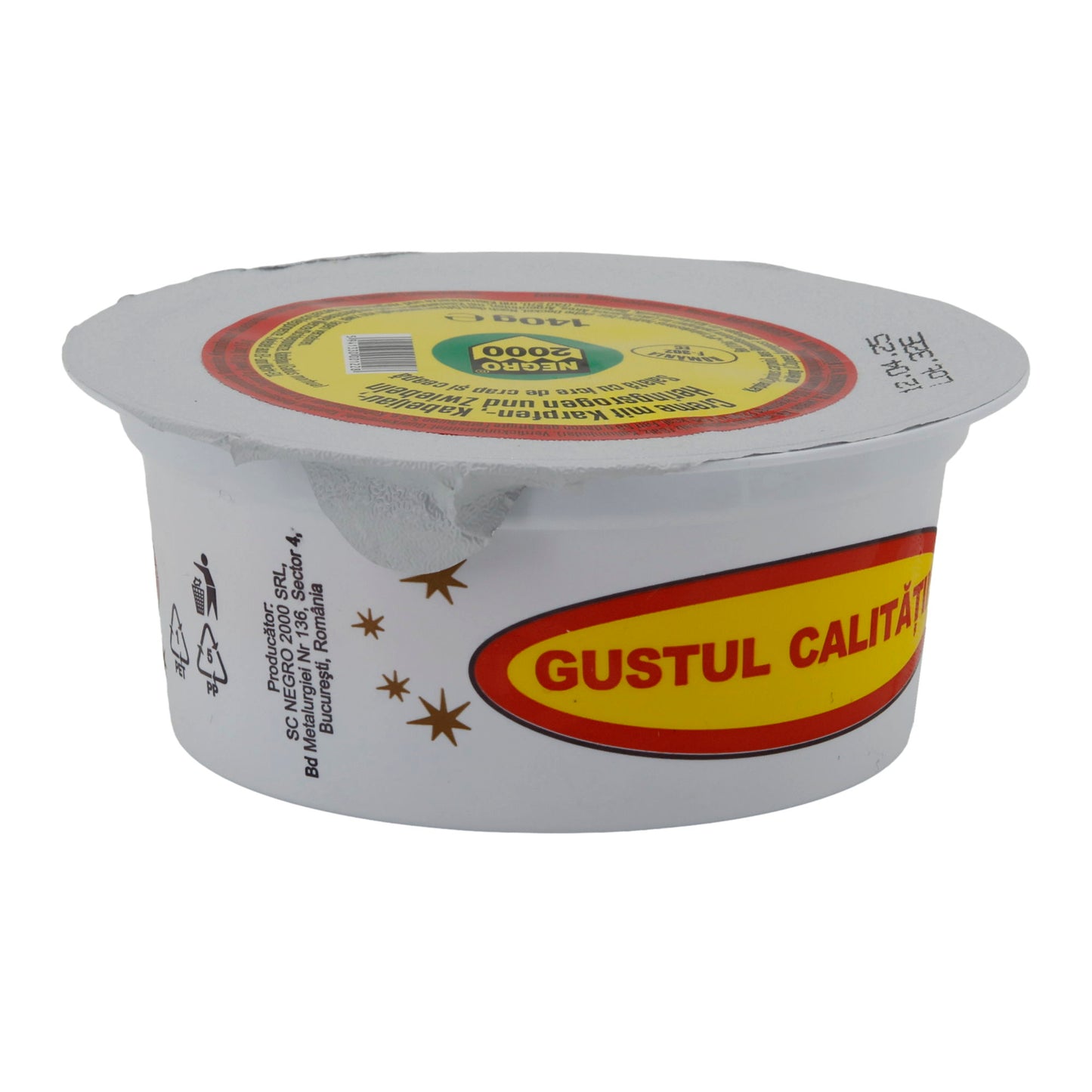 Karpfenrogen-Aufstrich Negro 2000 Insalata con Uova di Carpa e Cipolla | Aufstrich | Con Cipolle | 140 g