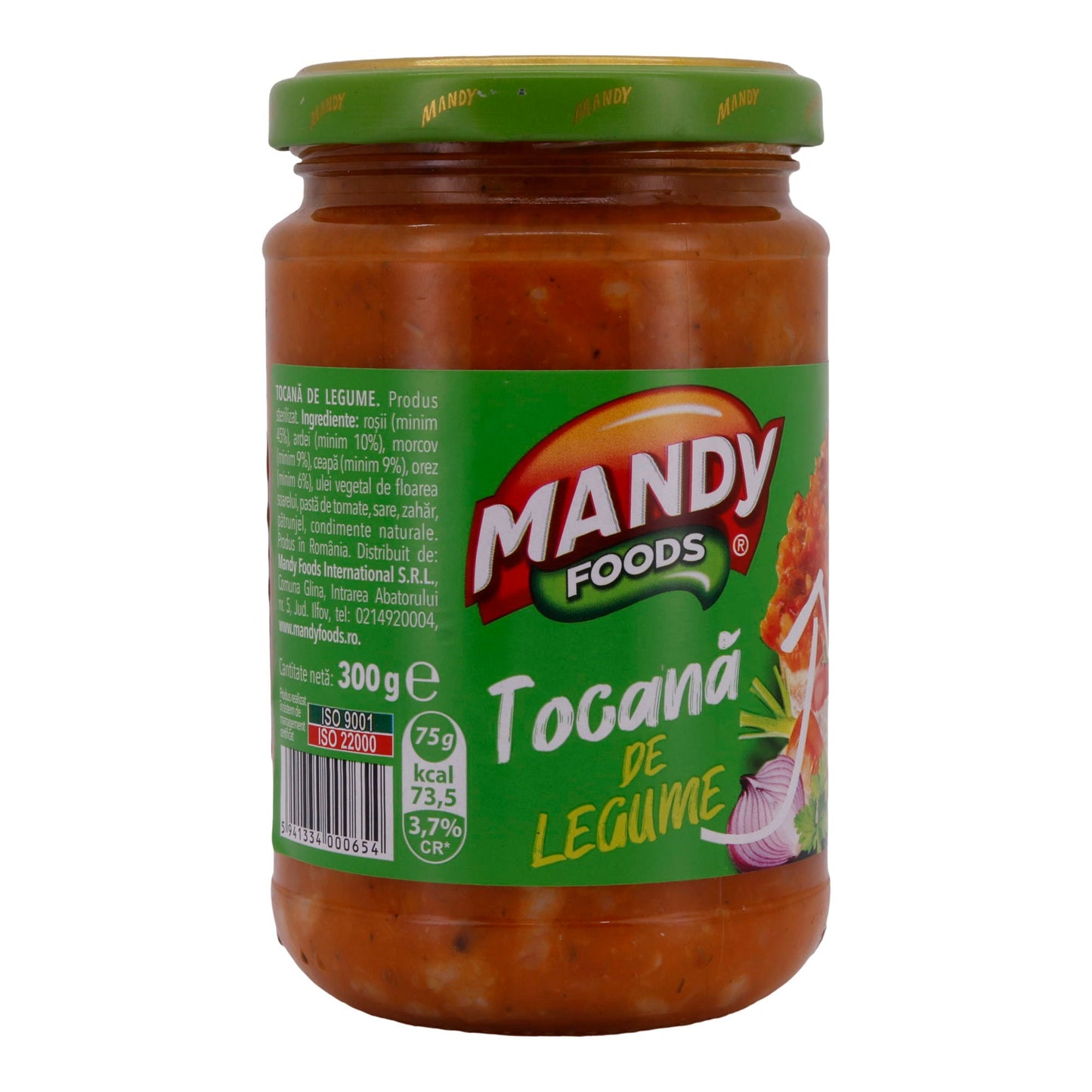 Tocană de Legume Mandy Foods | Eintopf | Traditioneller Gemüseeintopf aus Rumänien | 300 g MANDY FOODS