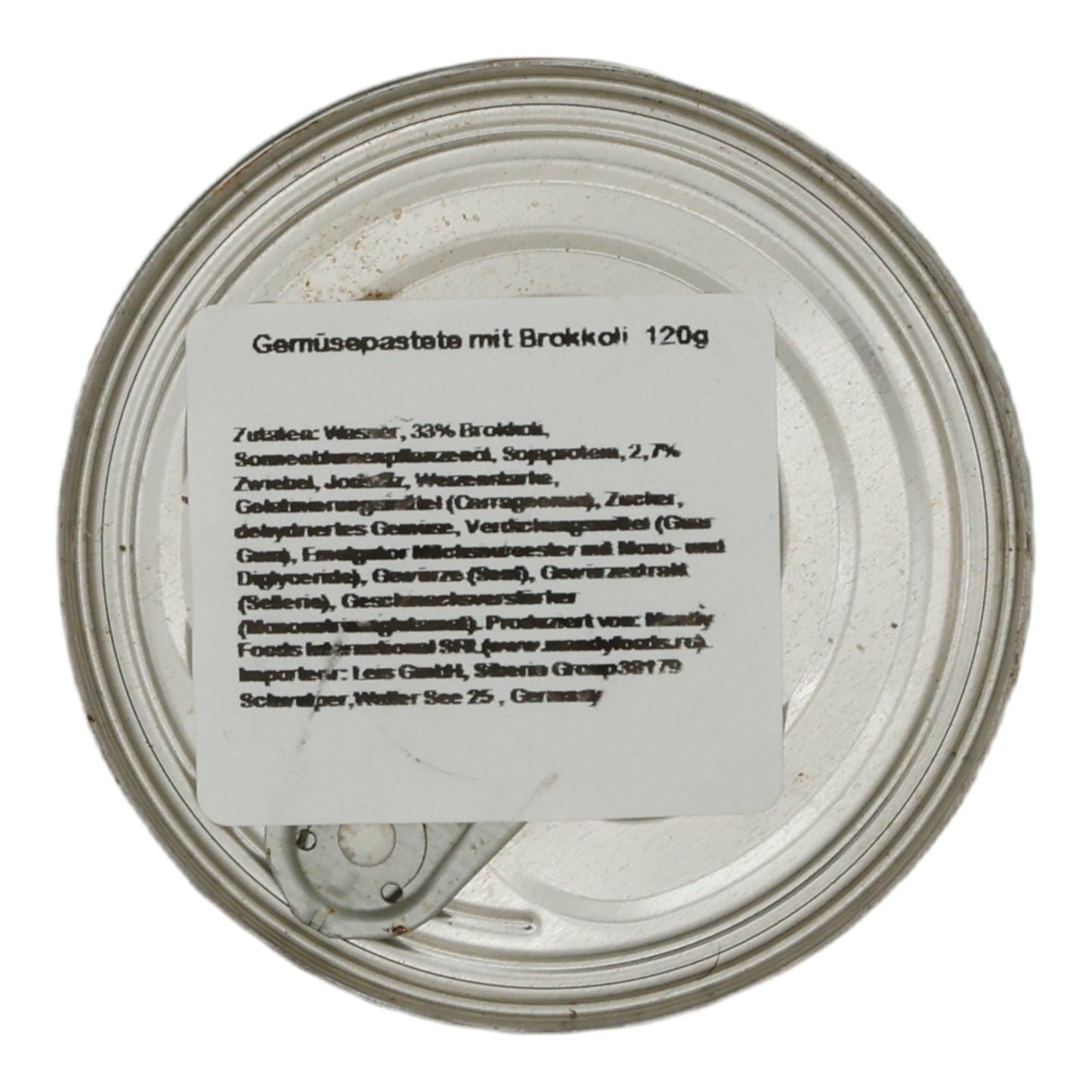 Streichcreme Mandy Vegetal | Vegetarisch | Mit Brokkoli | 120 g MANDY