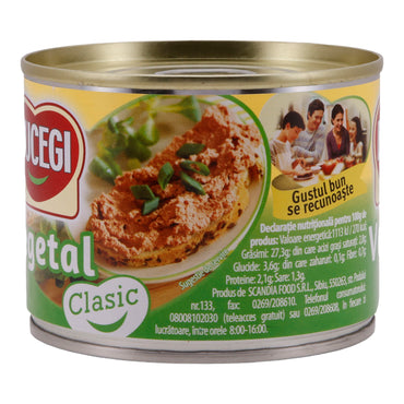 Vegetal Classic BUCEGI | Vegetarischer Brotaufstrich | Aus Rumänien | 200 g
