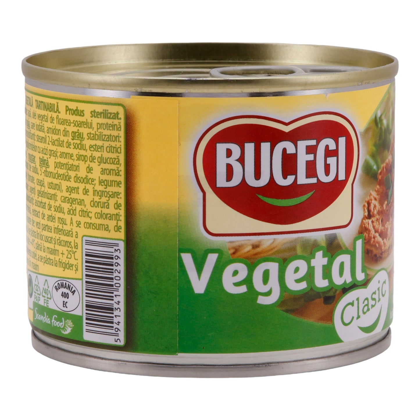 Vegetal Classic BUCEGI | Vegetarischer Brotaufstrich | Aus Rumänien | 200 g BUCEGI