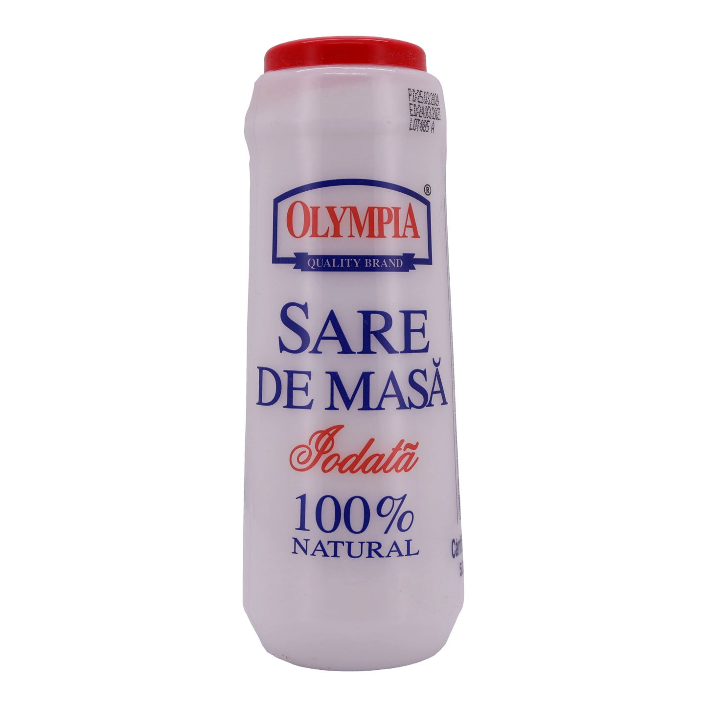 Jodiertes Speisesalz Olympia | Salz | 100 % Natürlich | 500 g