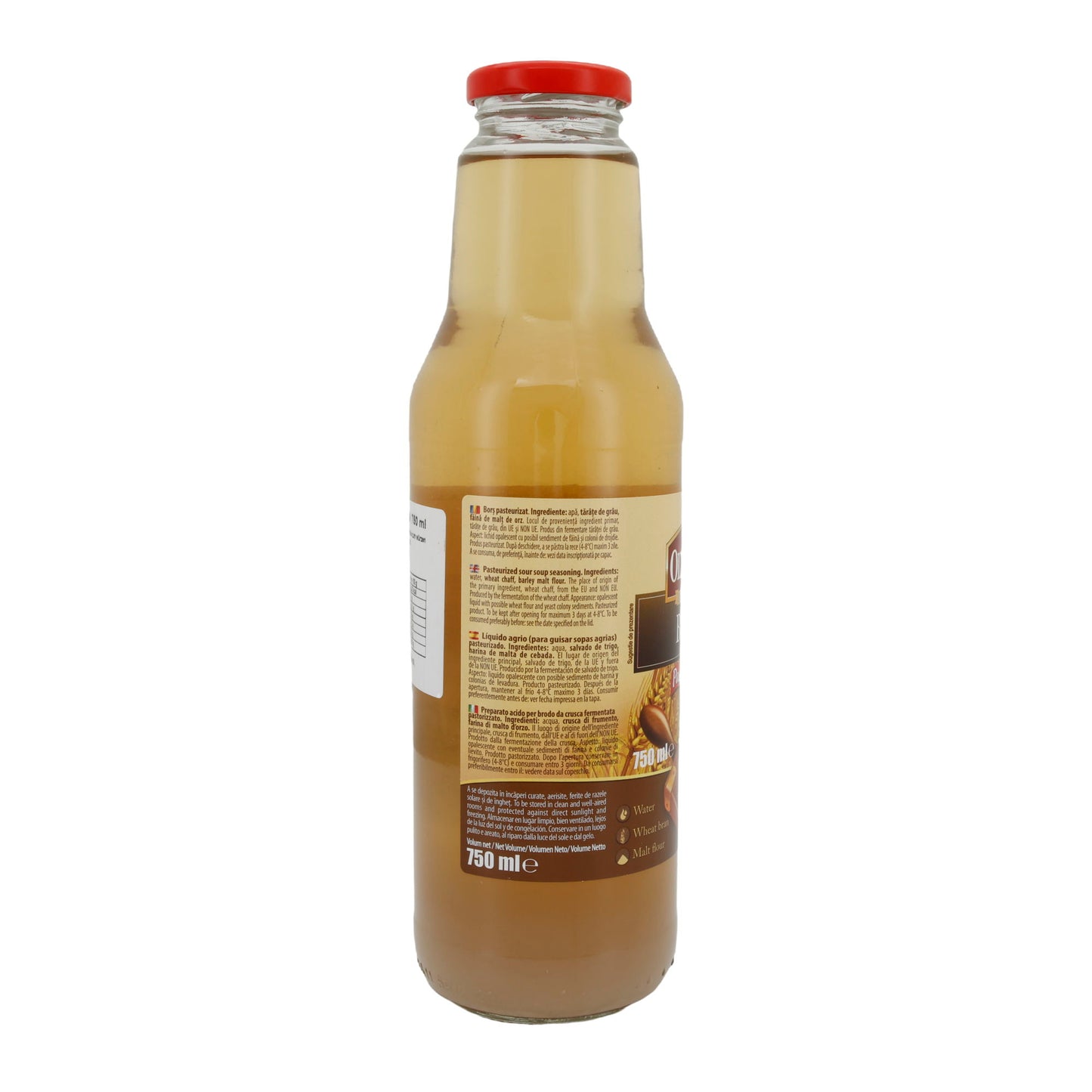 Bors Gepasteuriseerd Olympia | Traditionele kruidenbouillon met tarwezemelen en moutmeel | 750 ml