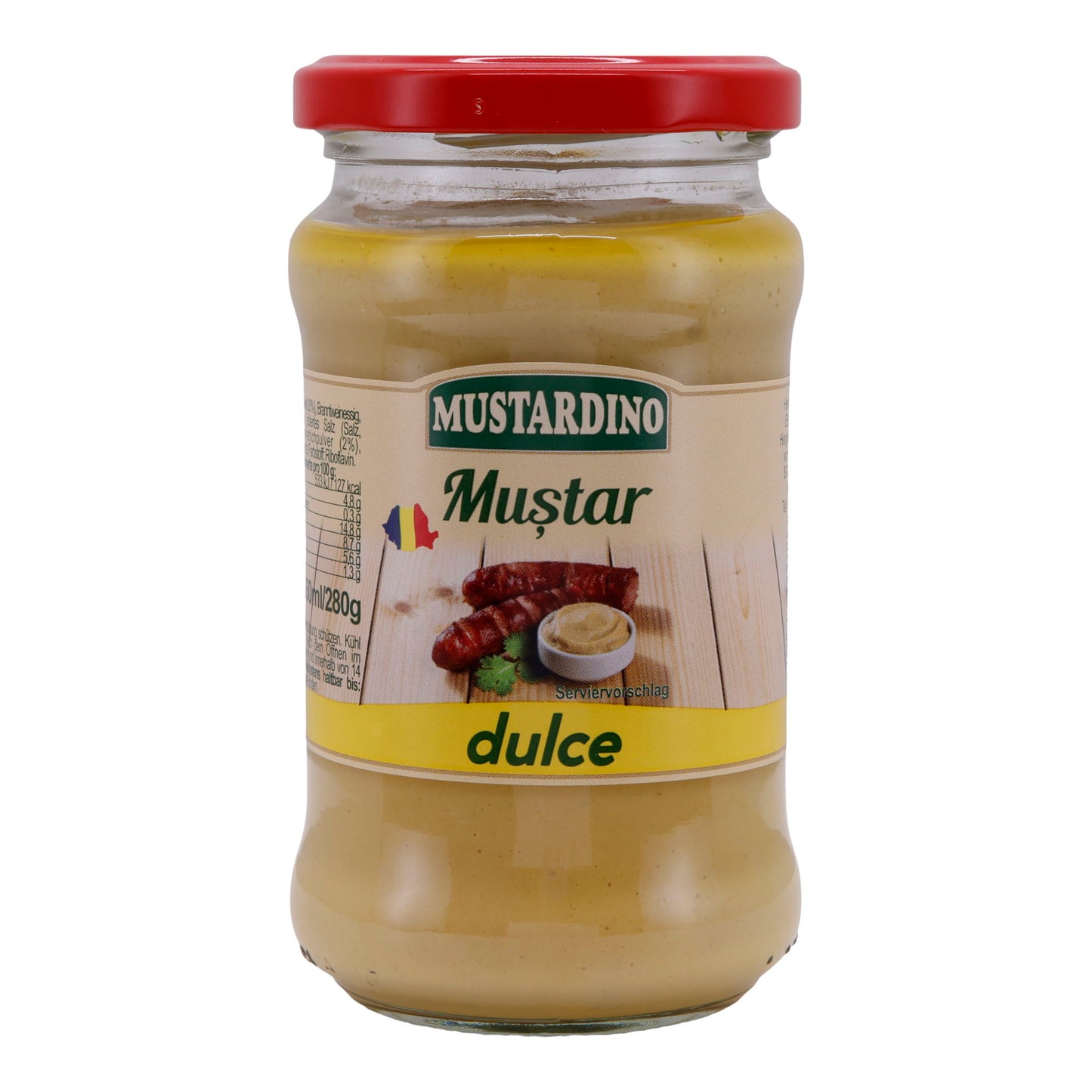 Süßer Senf Mustardino | Senf | 260 ml / 280 g