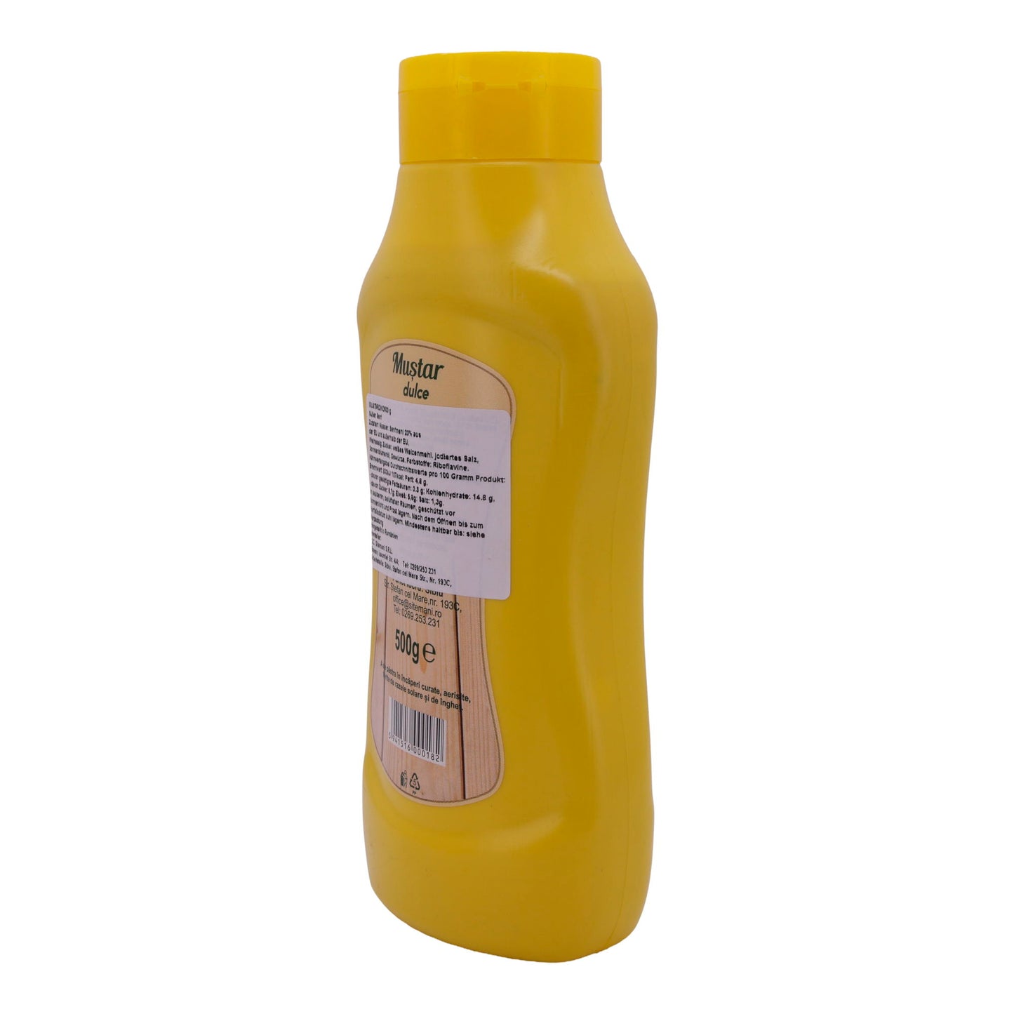 Muștar dulce Mustardino | Süßer Senf | Ohne Konservierungsstoffe | 500 g