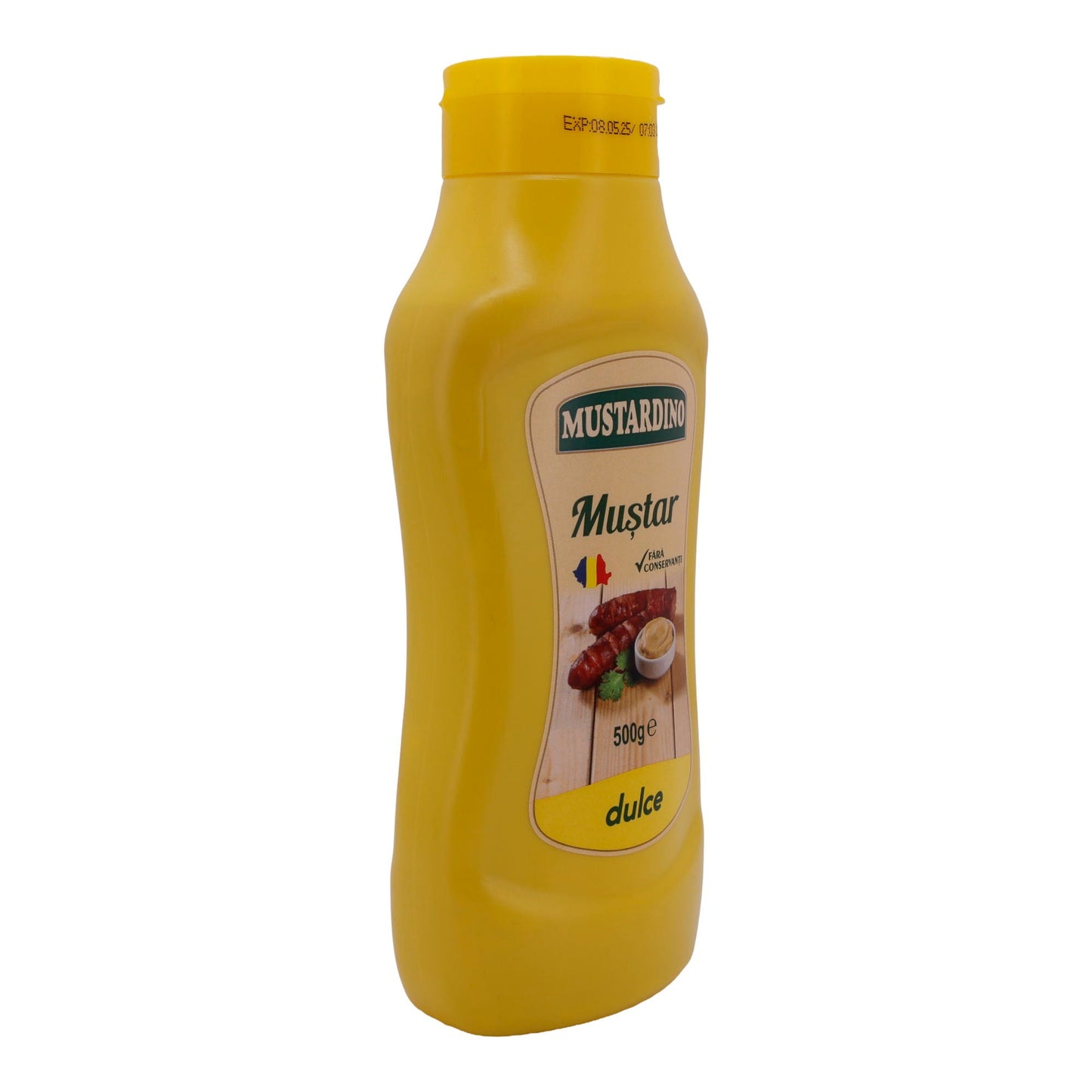 Muștar dulce Mustardino | Süßer Senf | Ohne Konservierungsstoffe | 500 g MUSTARDINO