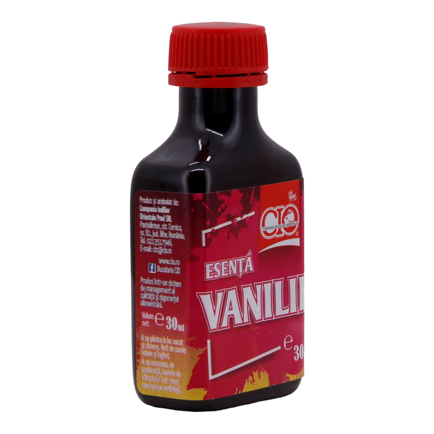Vanille-Essenz Cio Premium | Aroma | Hochwertiges Vanillearoma fĂźr Backen und Desserts | 30 ml