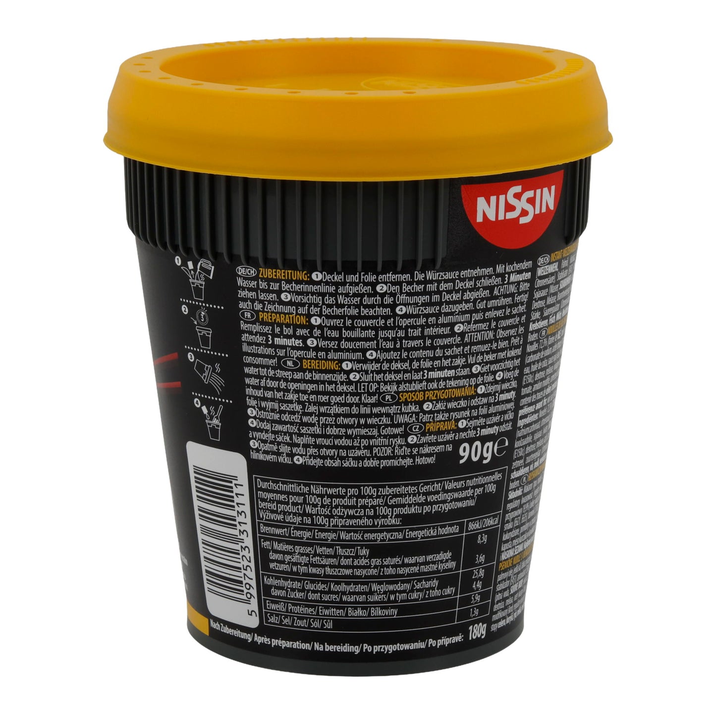 Soba Classic Cup Nissin | Instantnudeln | Wok Style | 90 g