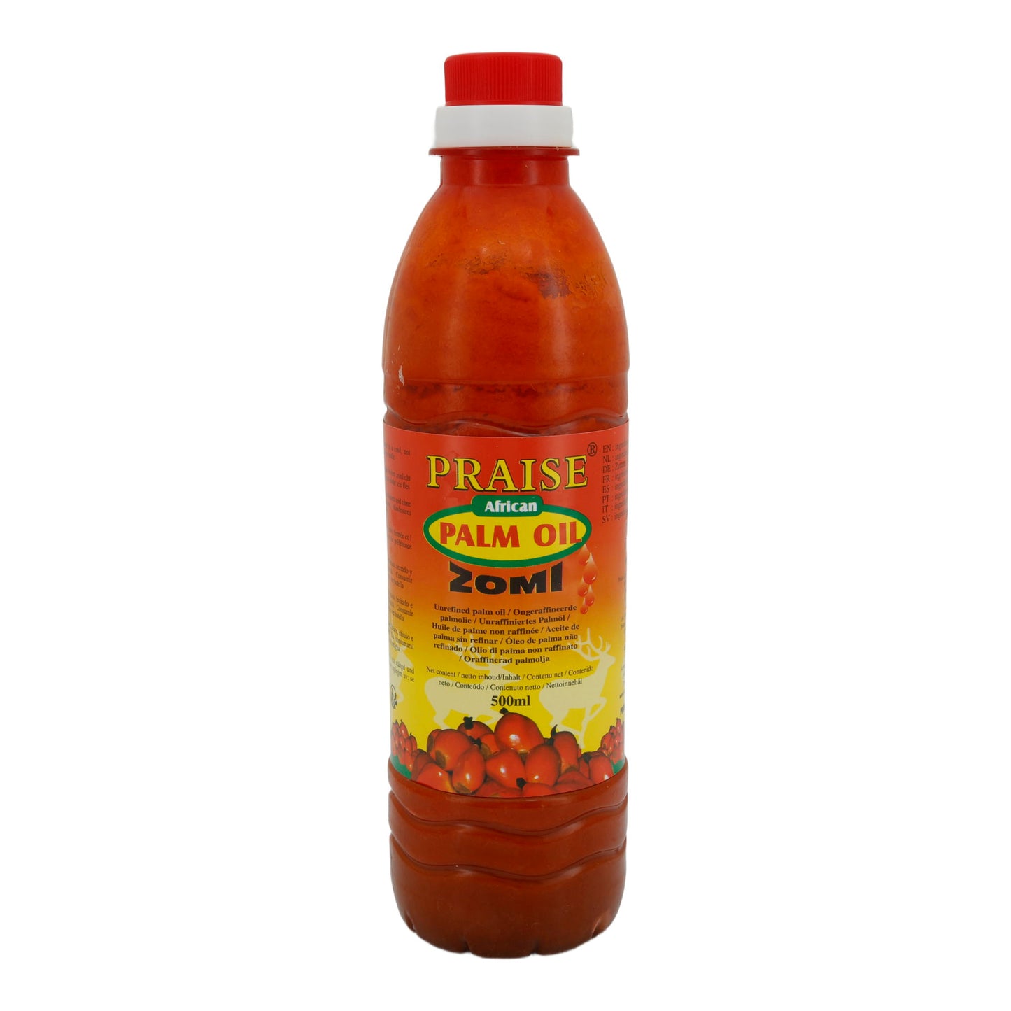 Palmöl Praise African | Palm Oil Zomi | Non raffinato | 500 ml