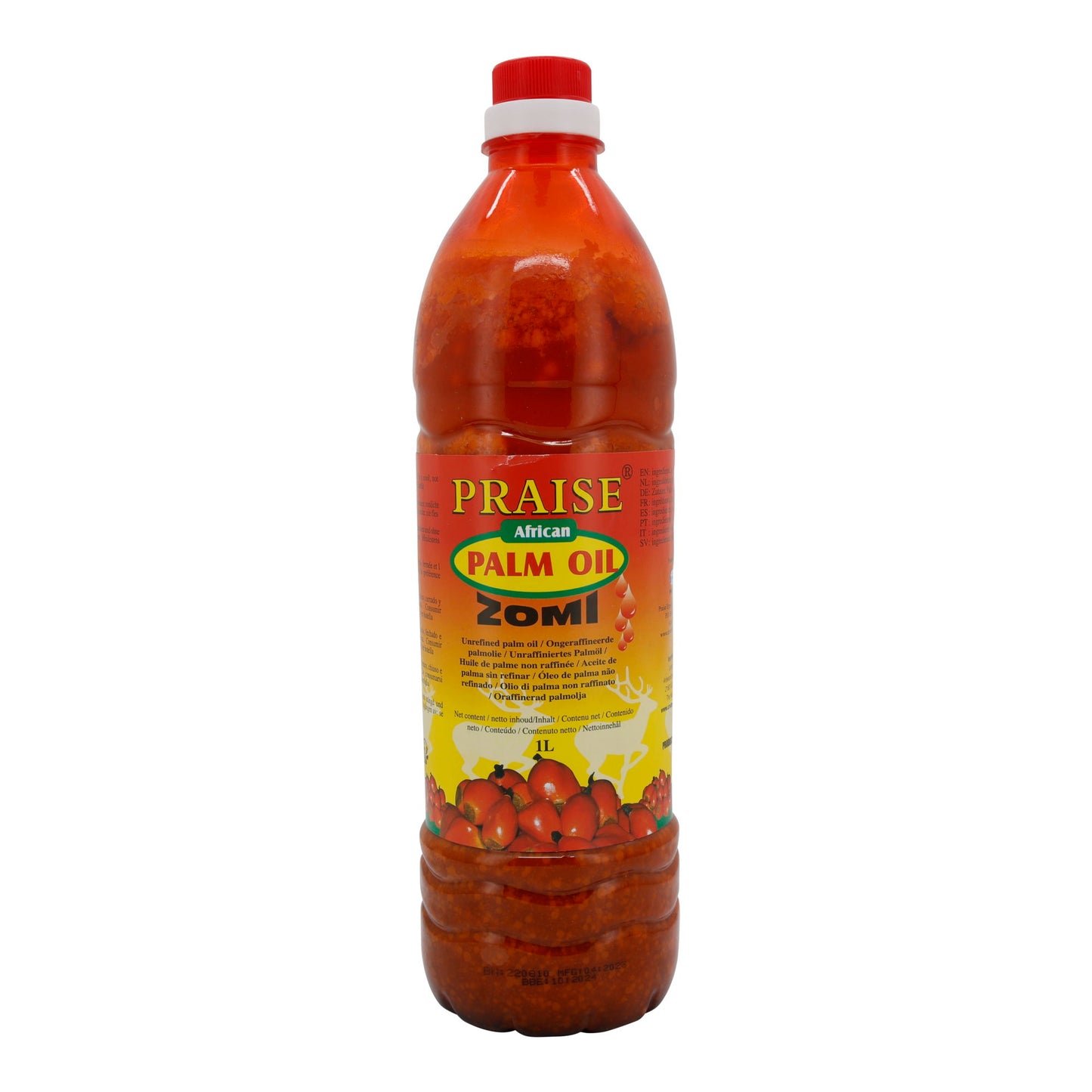 Palm Oil Praise | Zomi | Unrefined, authentically African | 1L