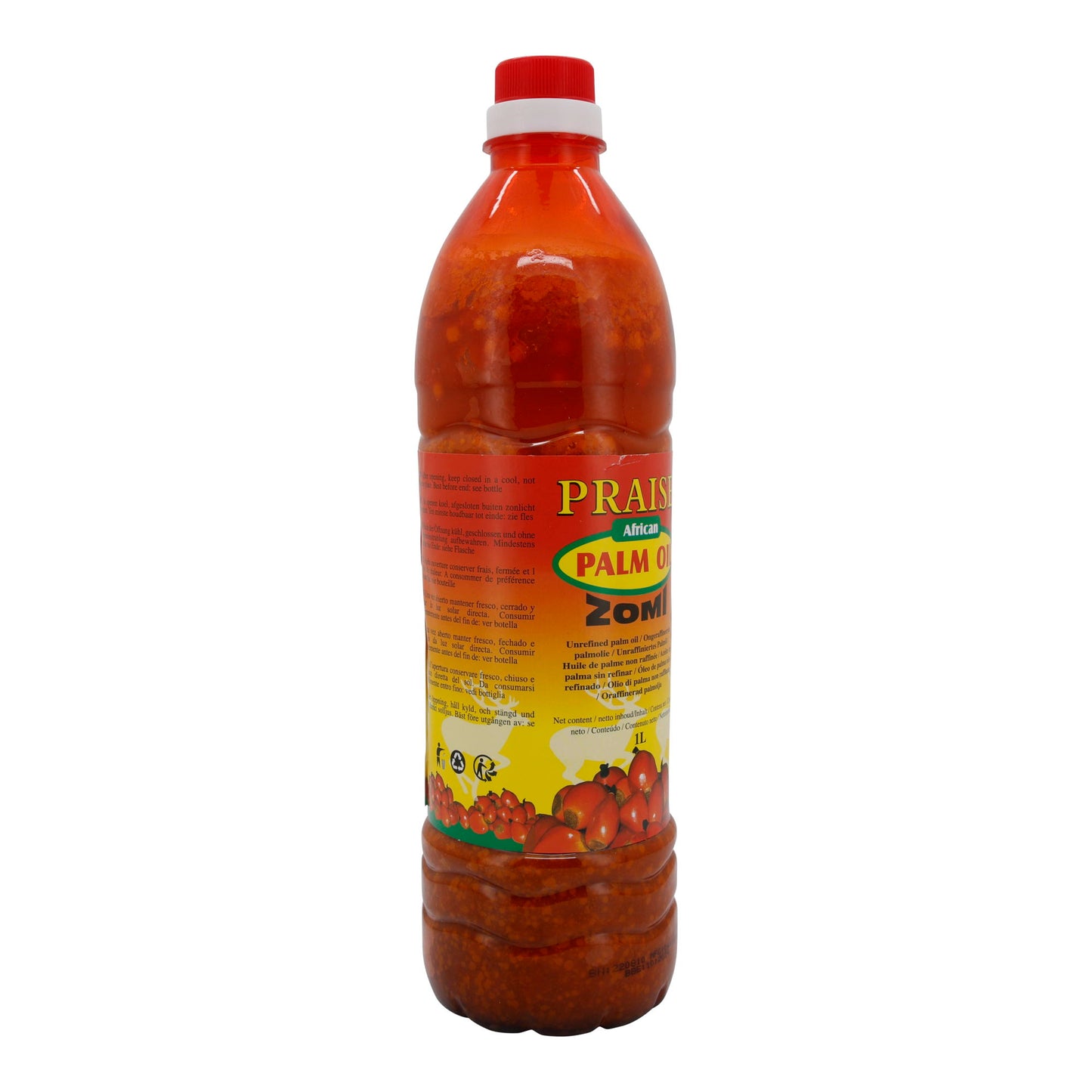 Palm Oil Praise | Zomi | Unrefined, authentically African | 1L