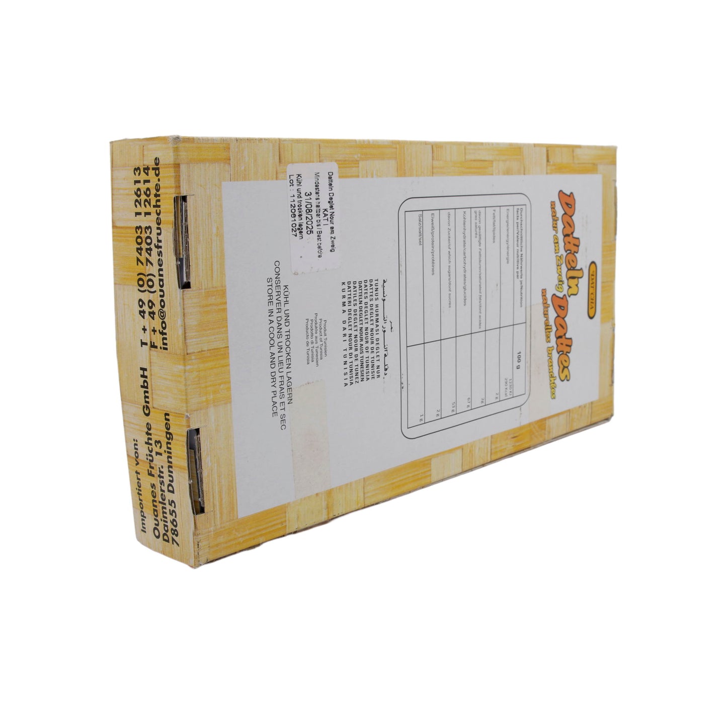 Datteri Deglet Nour | Am Zweig | Naturali, dalla Tunisia | 1 kg