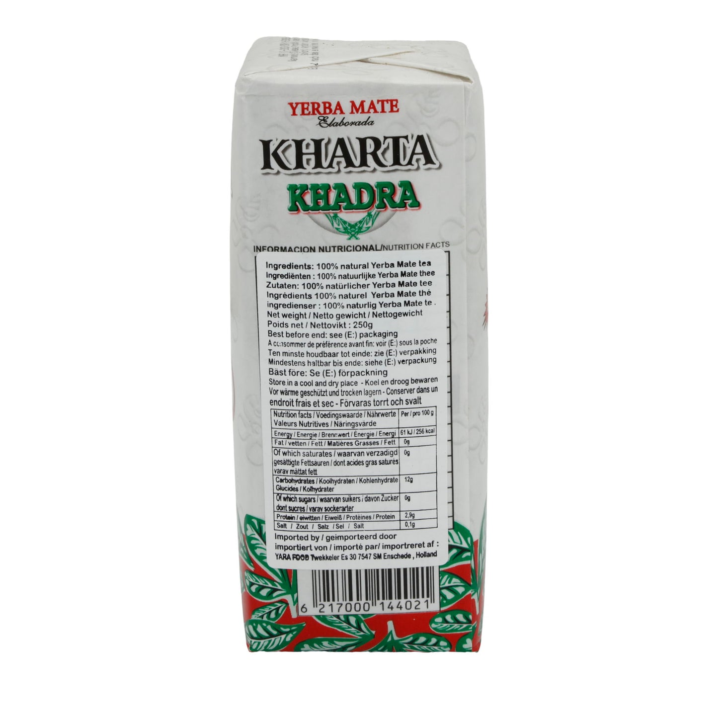 Yerba Mate Kharta Khadra | Hochwertig | Traditionell, Tee | 250 g