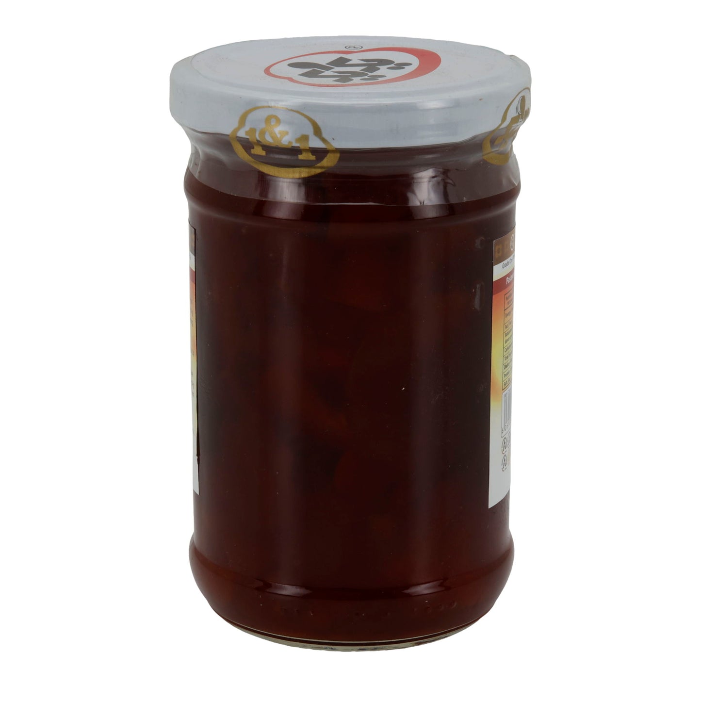 Confiture de coing 1&1 | Confiture | Tartinade fruitée de pain de coing avec de vrais morceaux de coing | Pot de 350 g