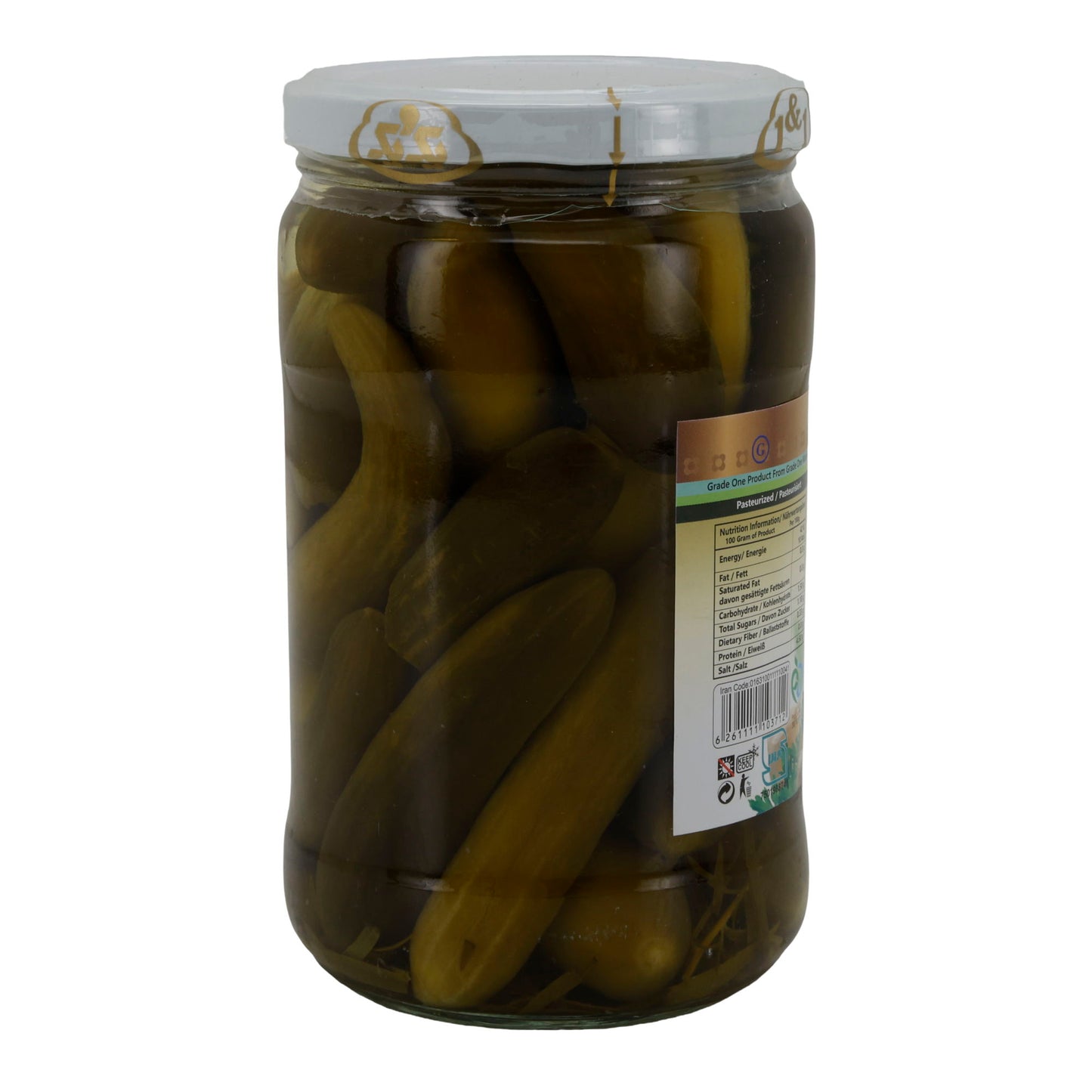 Salzgurken Normaal 700g 1x12
