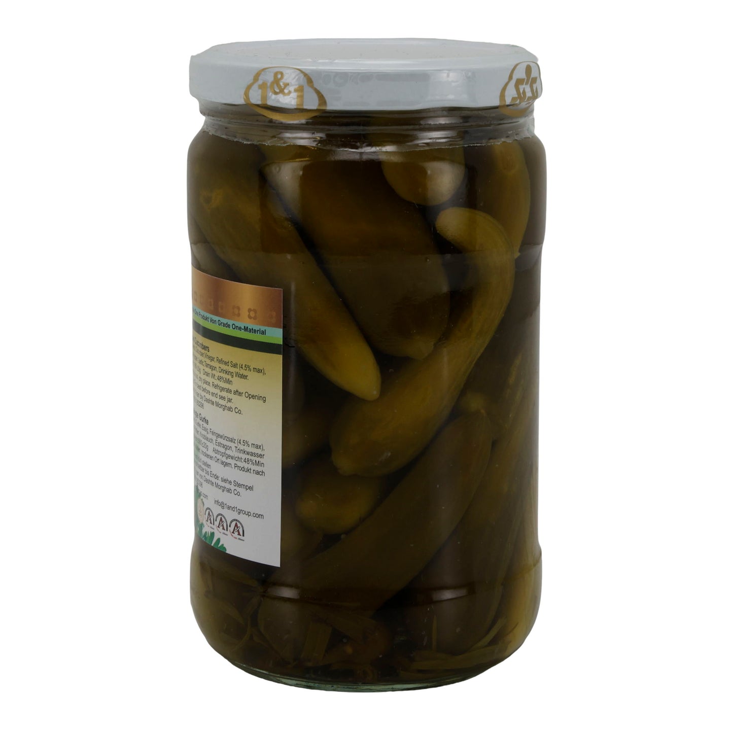 Salzgurken Normaal 700g 1x12