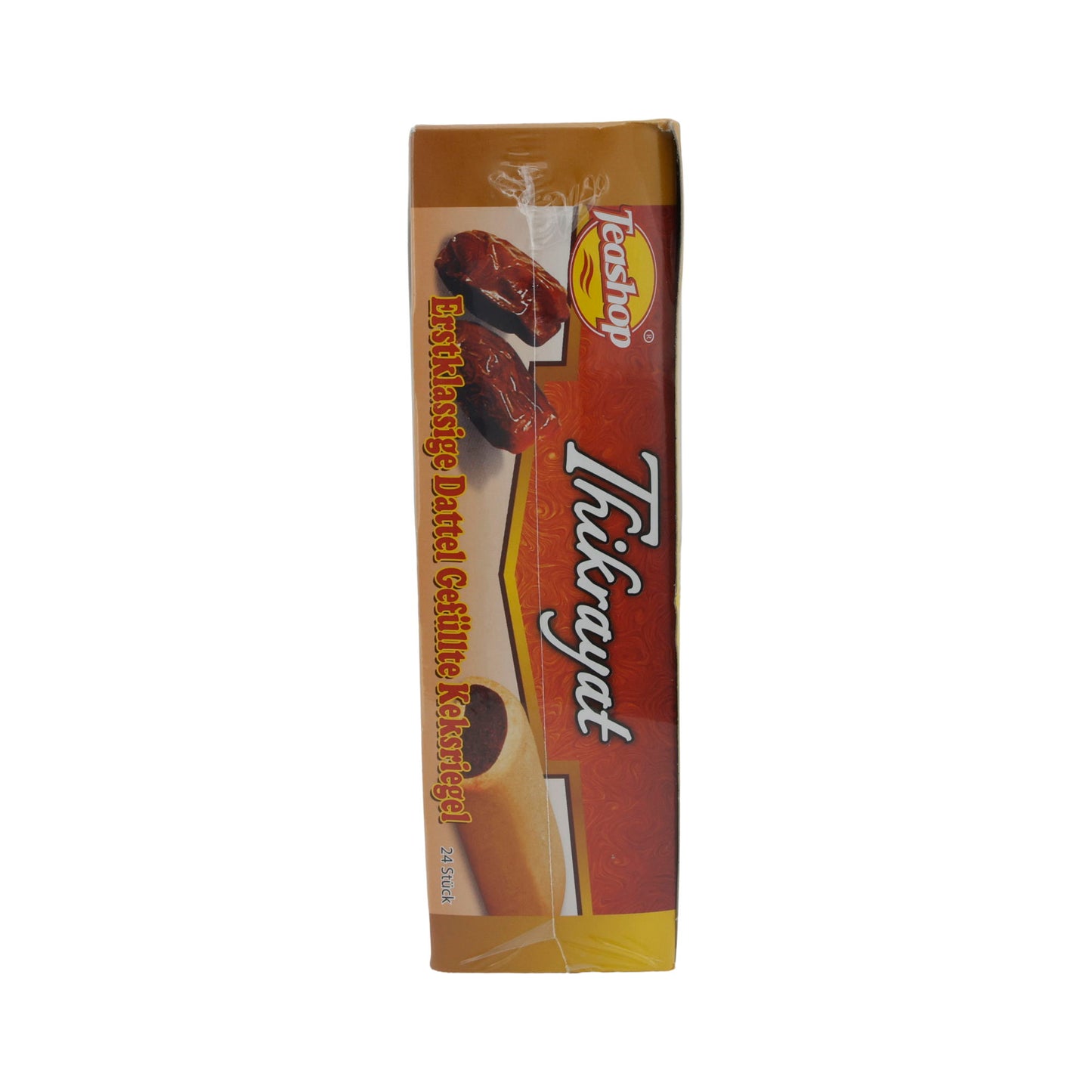 Dattelbiskuits Teashop | Premium Date Filled Bar | Gebäck | 24 Stück (456 g)