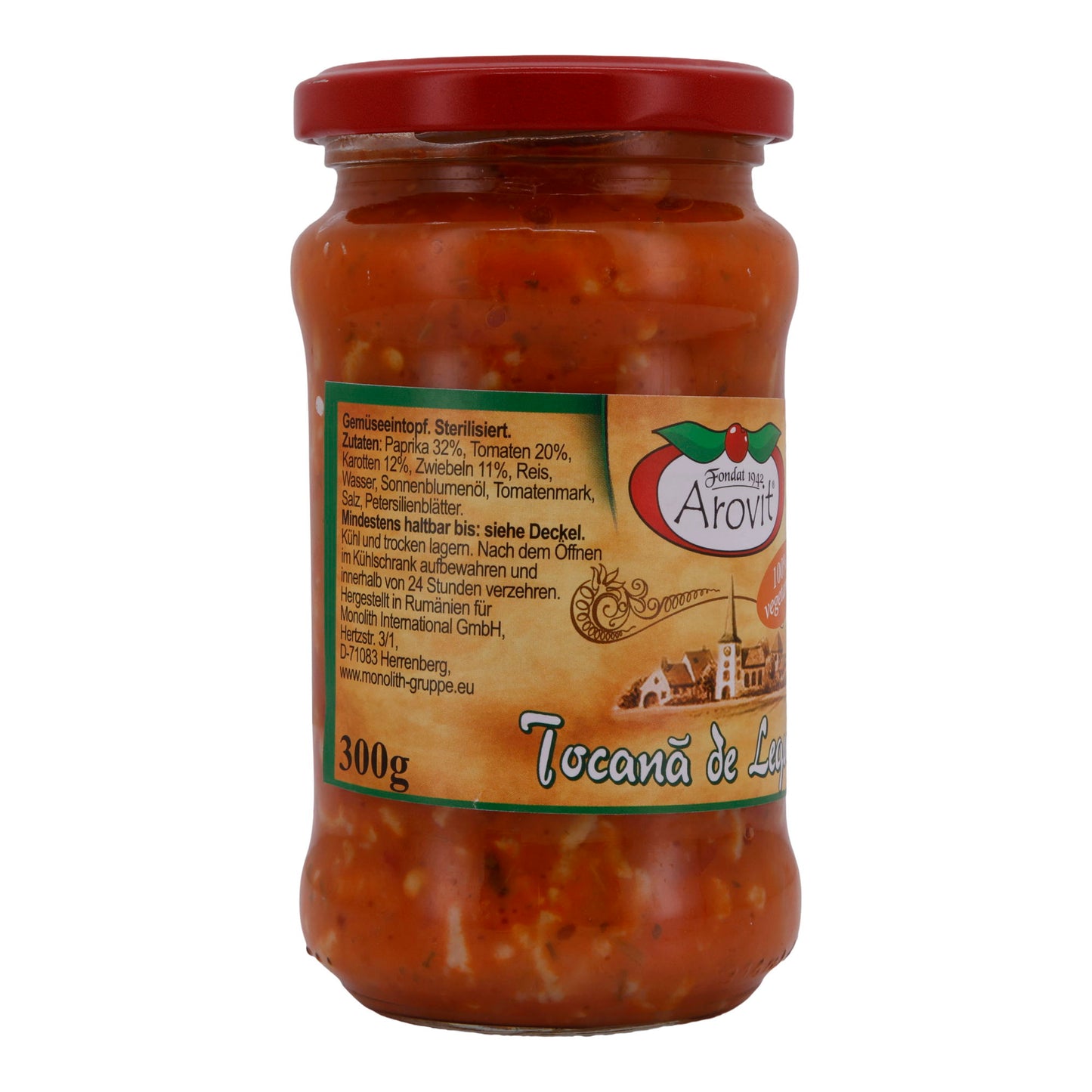 Gemüseeintopf Arovit | Tocană de Legume | Vegetarisch | 300 g