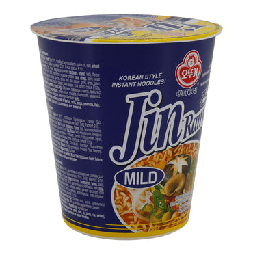 Jin Ramen Doux Ottogi | Nouilles instantanées | Coréen doux | 65 g