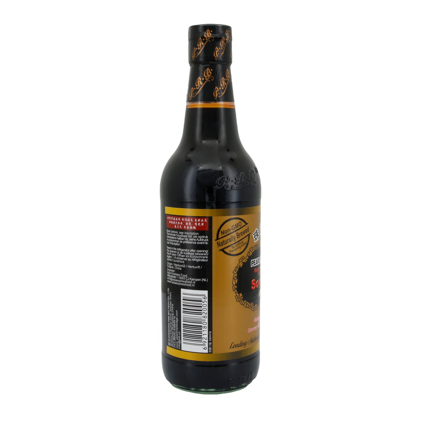Sojasauce Pearl River Bridge | Superior Dark Mushroom | Aromatische Sojasauce mit Champignon-Geschmack | 500 ml
