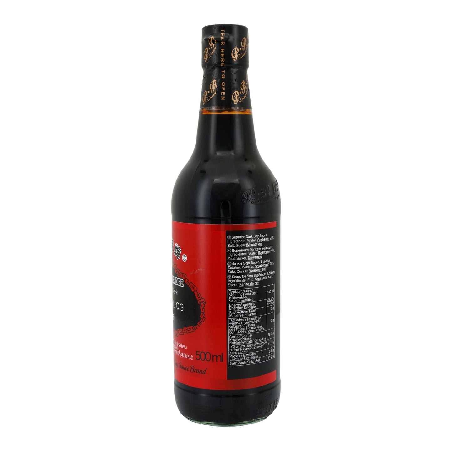 Sojasauce Pearl River Bridge | Superior Dark Soy Sauce | Authentisch, dunkel | 500 ml