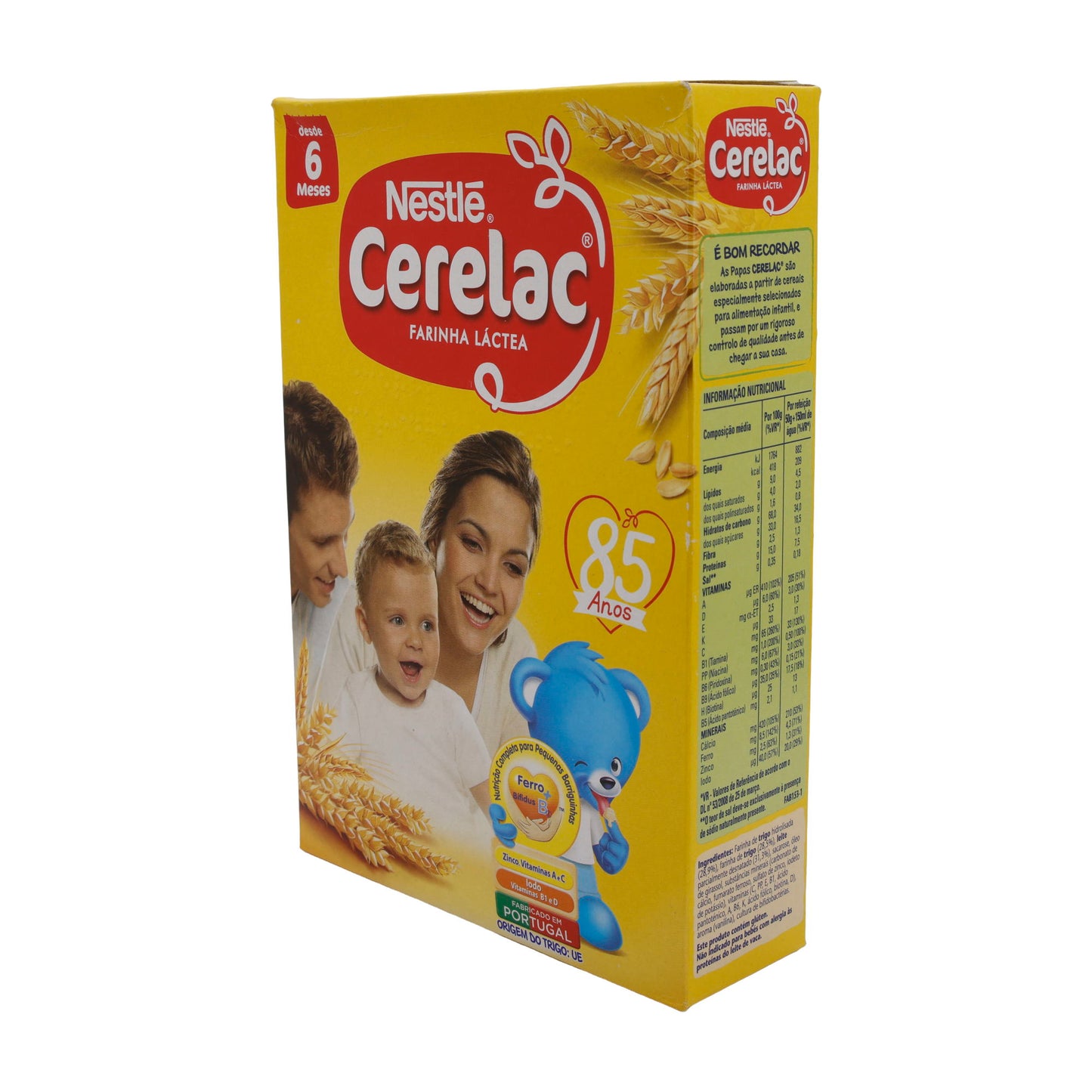 Cerelac Farinha Láctea Nestlé | Melkgranenpap | Voor baby's vanaf 6 maanden | 500 g