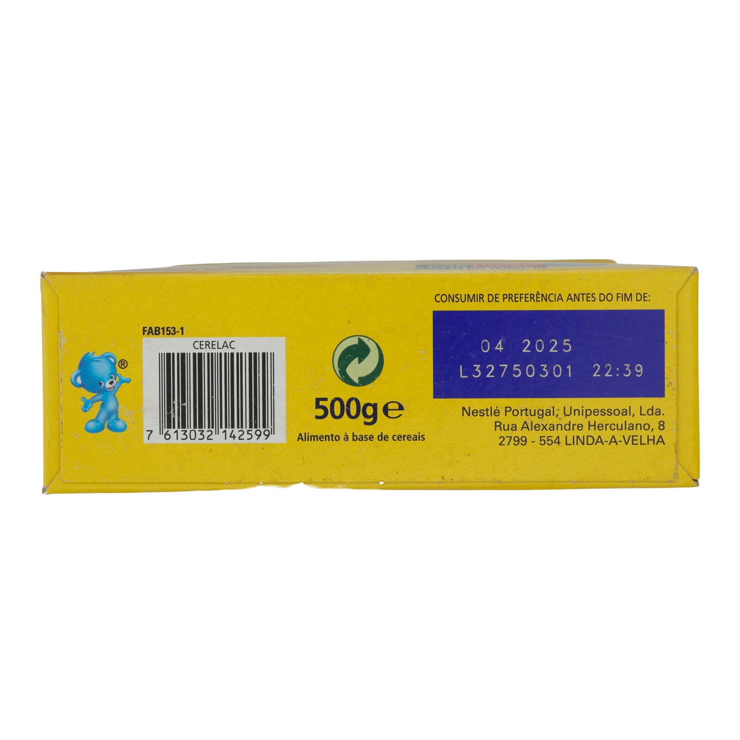 Cerelac Farinha Láctea Nestlé | Melkgranenpap | Voor baby's vanaf 6 maanden | 500 g