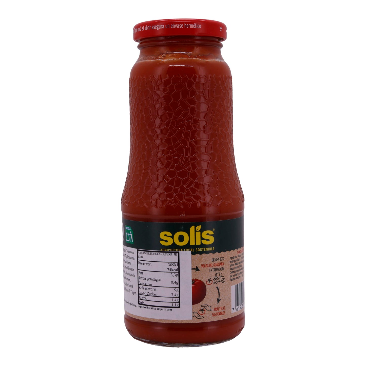 Tomatenmark Solís | Tomate Frito | 100 % natürlicher Geschmack | 360g