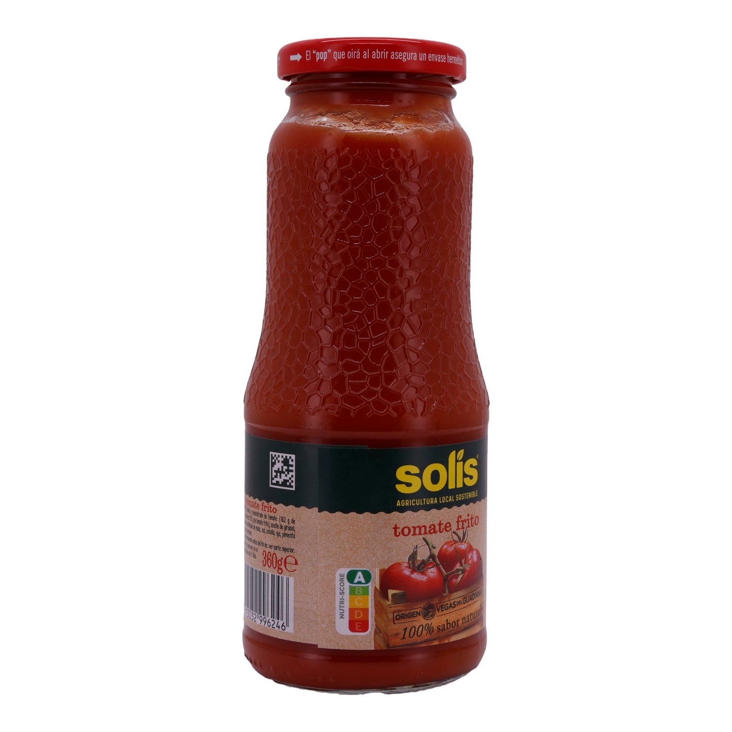 Tomatenmark Solís | Tomate Frito | 100 % natürlicher Geschmack | 360g