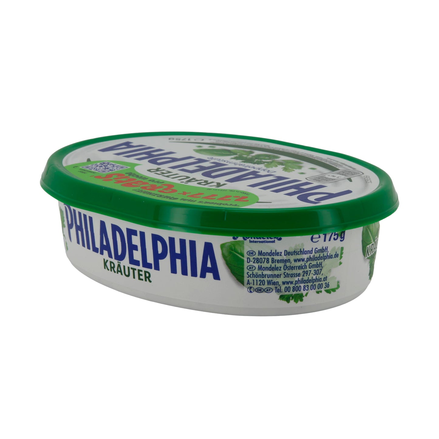 Frischkäse Philadelphia Kräuter | Cremig | Mit aromatischen Kräutern | 175 g