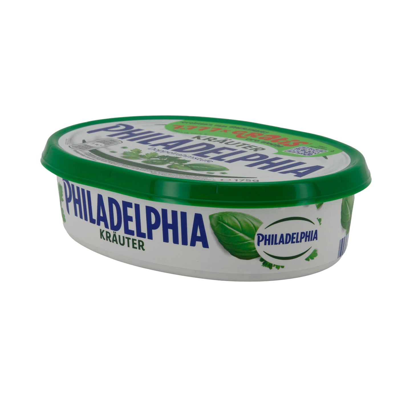 Frischkäse Philadelphia Kräuter | Cremig | Mit aromatischen Kräutern | 175 g KRAFT