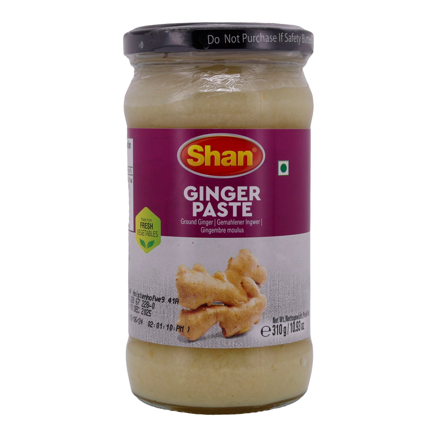 Ingwerpasta Shan | Praktisch | Voor authentieke gerechten | 310 g